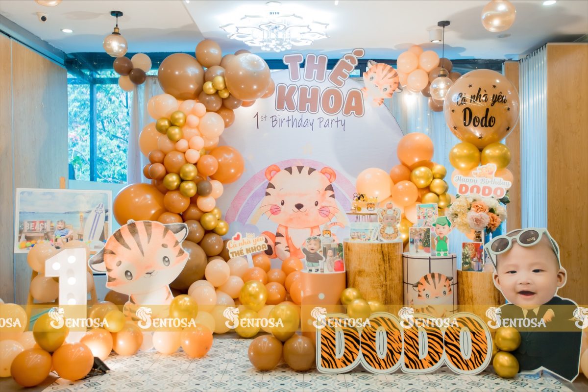 12 Mẫu trang trí sinh nhật siêu đẹp cho các bé tuổi Hổ  Nhà hàng Sentosa